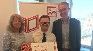 Simon Geiregat wint eerste Sabam Legal Award
